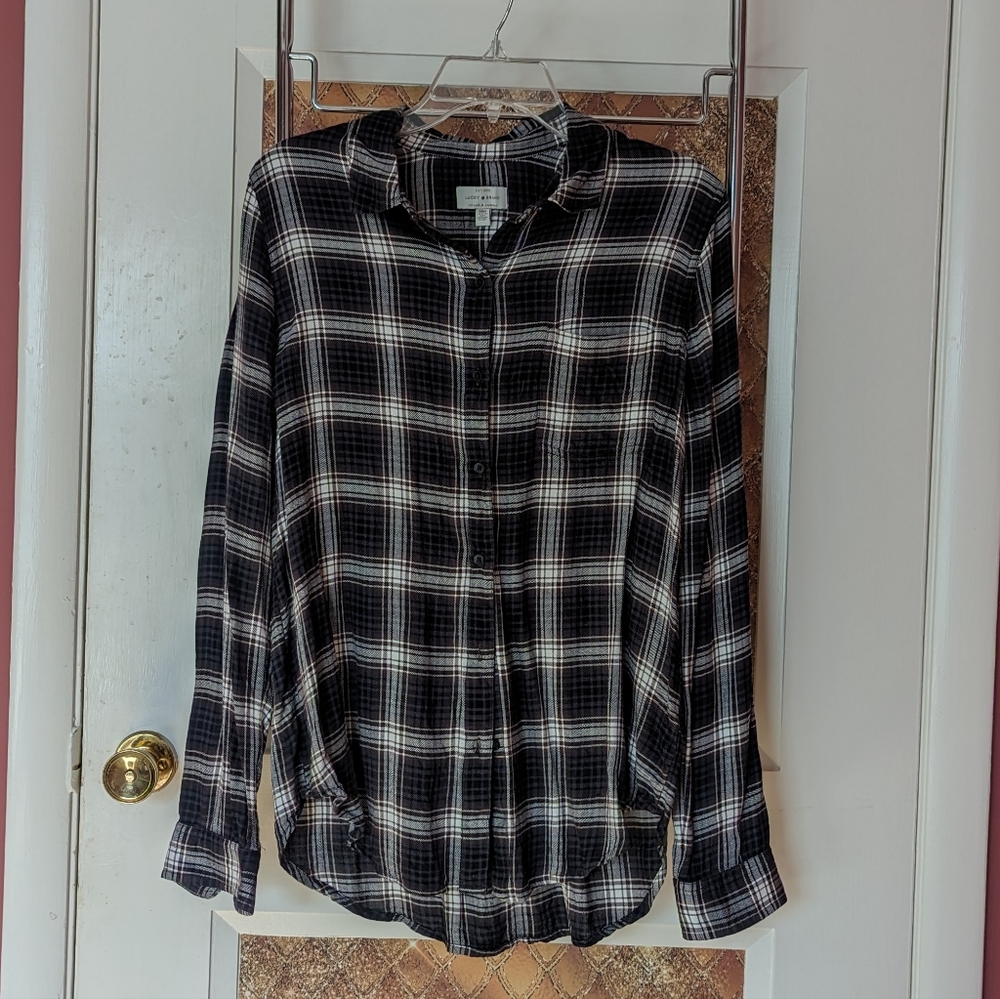 Plaid Button Down